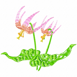 Flowers And Tree Embroidery Design 1 Flowers And Tree Embroidery Design 1